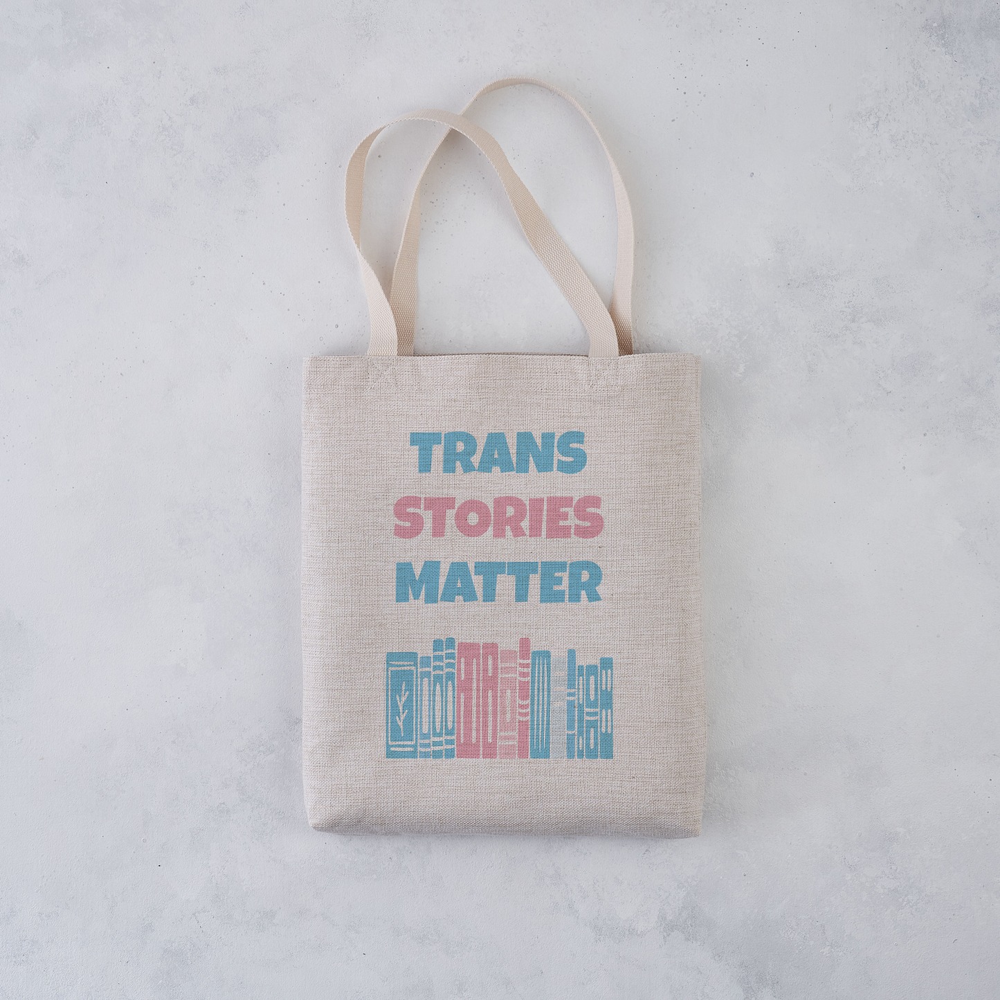 Trans Stories Matter Tote Bag: With Next Chapter Logo