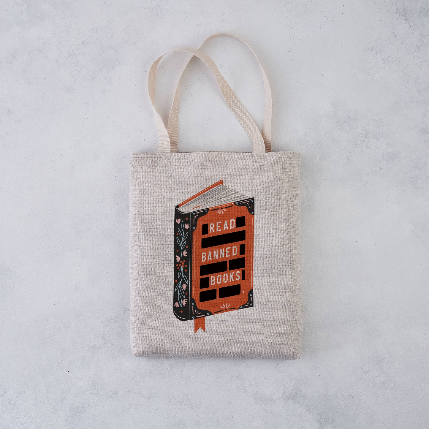 NEW Read Banned Books - Tote Bag: with Next Chapter Logo