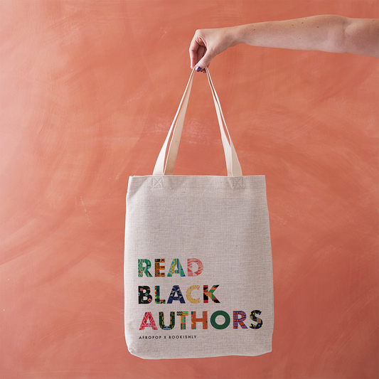 Read Black Authors - Tote Bag - Afropop X Bookishly: With Next Chapter Logo