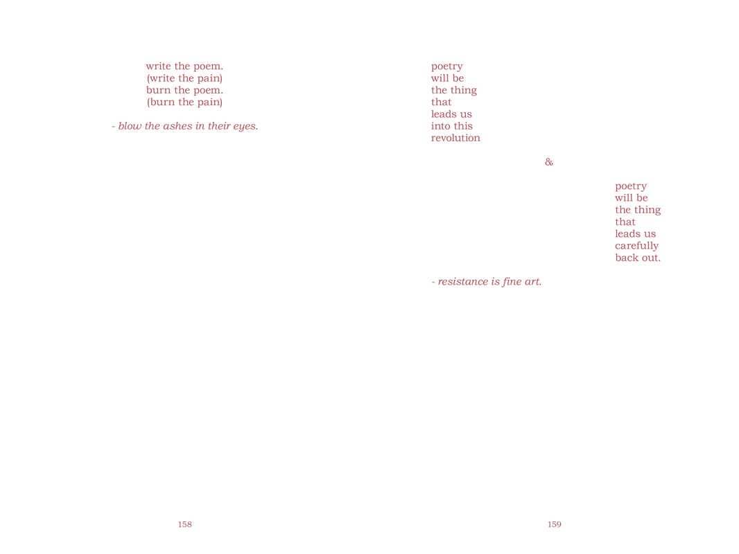 Witch doesn't burn in this one by Amanda  Lovelace: Paperback; 208 pages / English