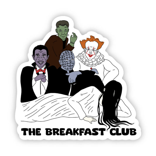 "The breakfast club" halloween sticker