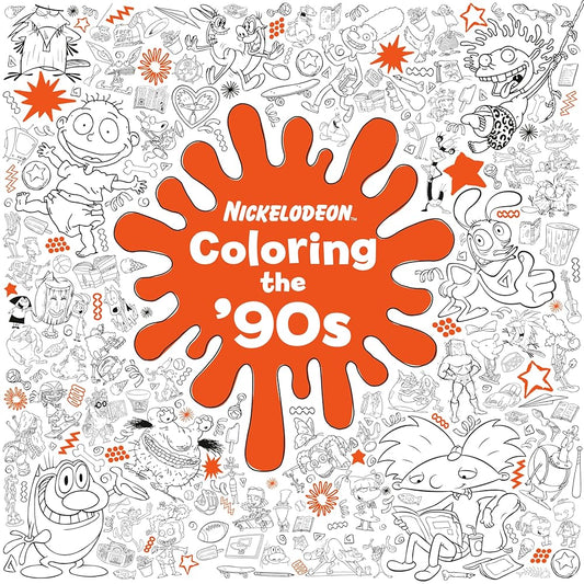 Coloring the '90s (Nickelodeon) cover image