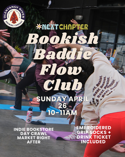Bookish Baddie Flow Club: Indie Bookstore Day Crawl