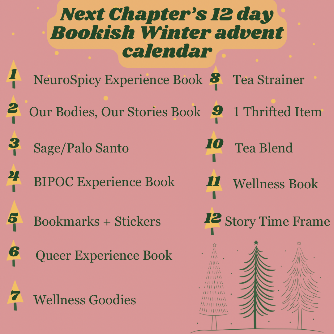 12 day Bookish Advent Calendar