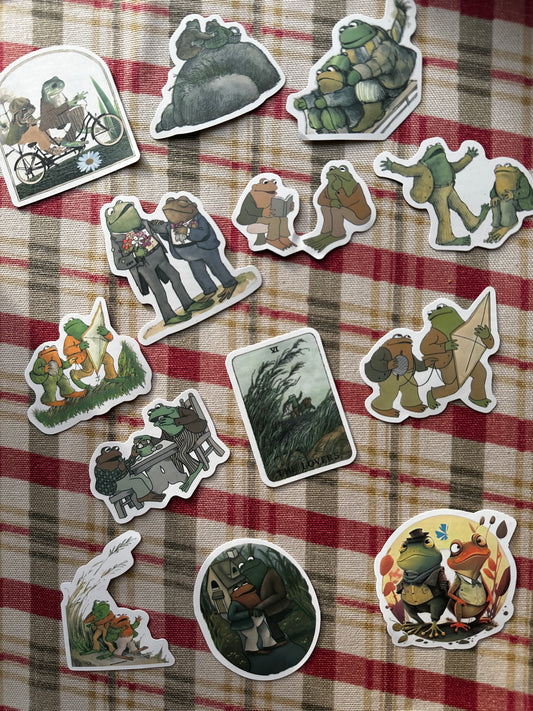 Frog + Toad Stickers