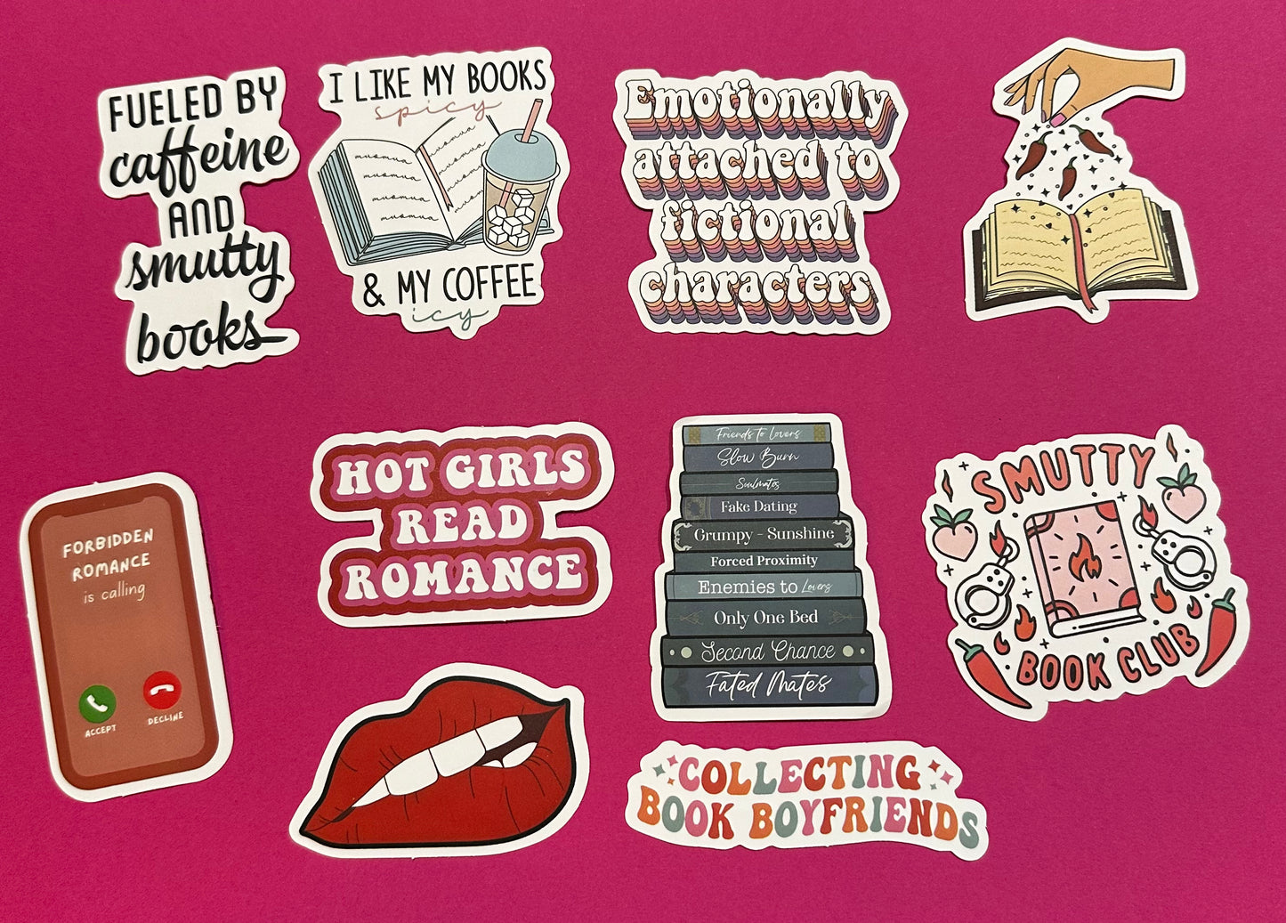 Smut/Romance Stickers