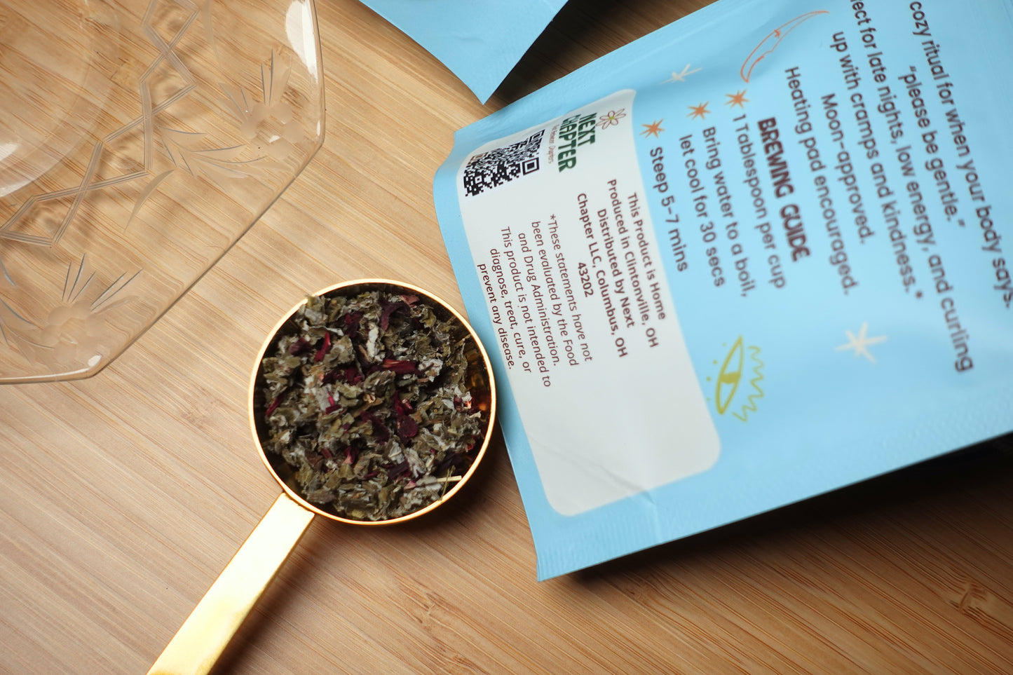 moons kisses loose leaf tea