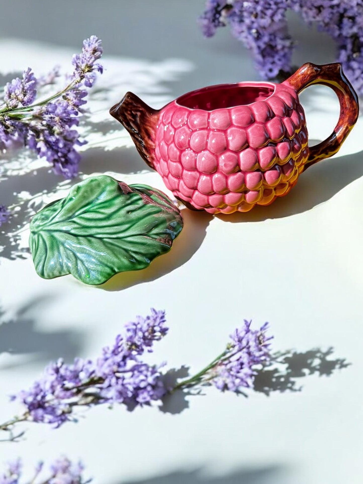 Raspberry Tea Pot