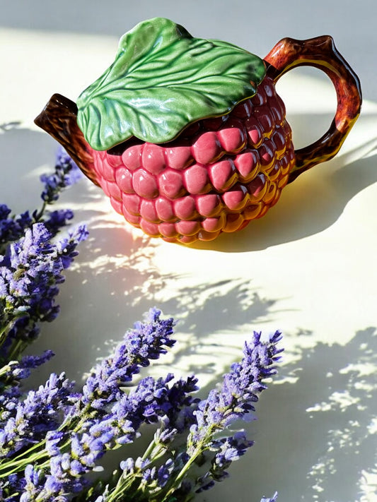 Raspberry Tea Pot