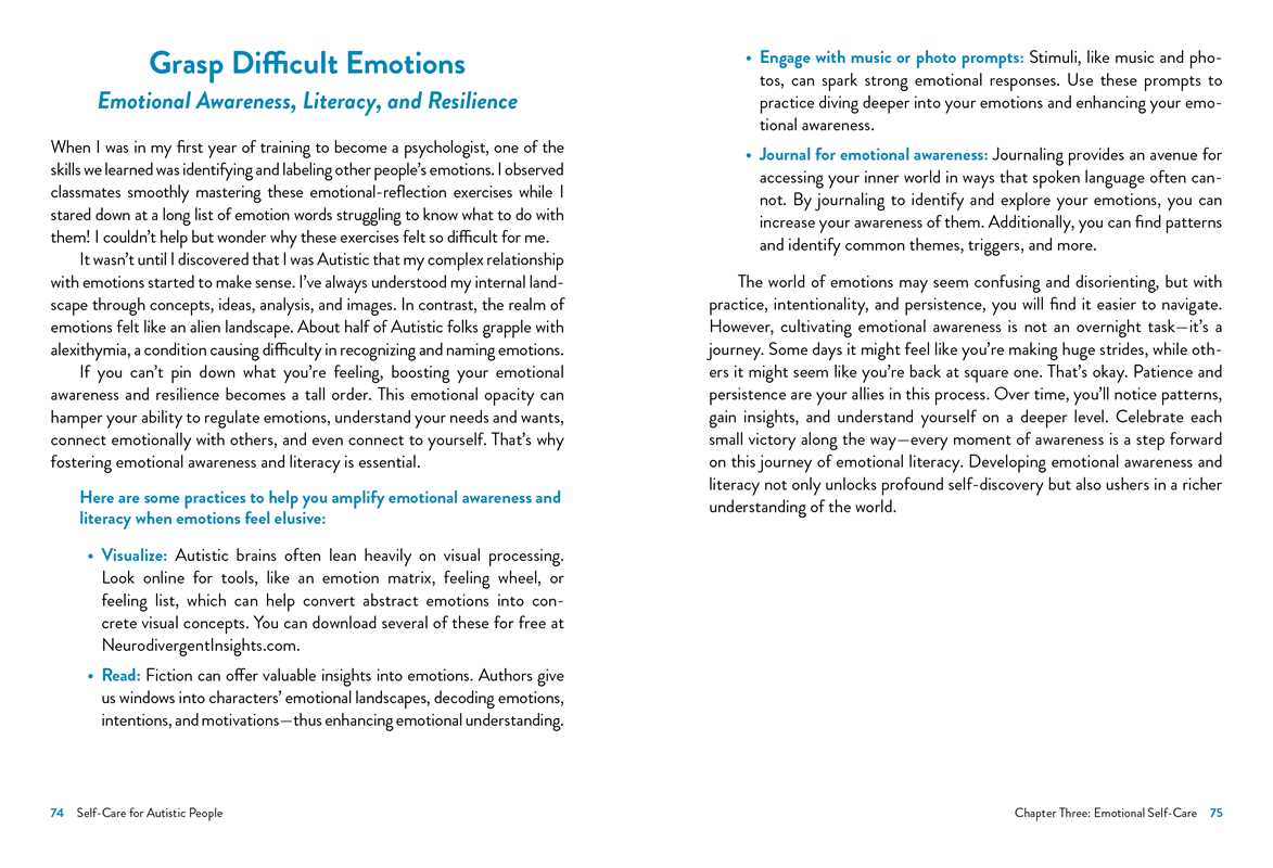 Self-Care for Autistic People by Dr. Megan Anna Neff: Hardcover; 192 pages / English