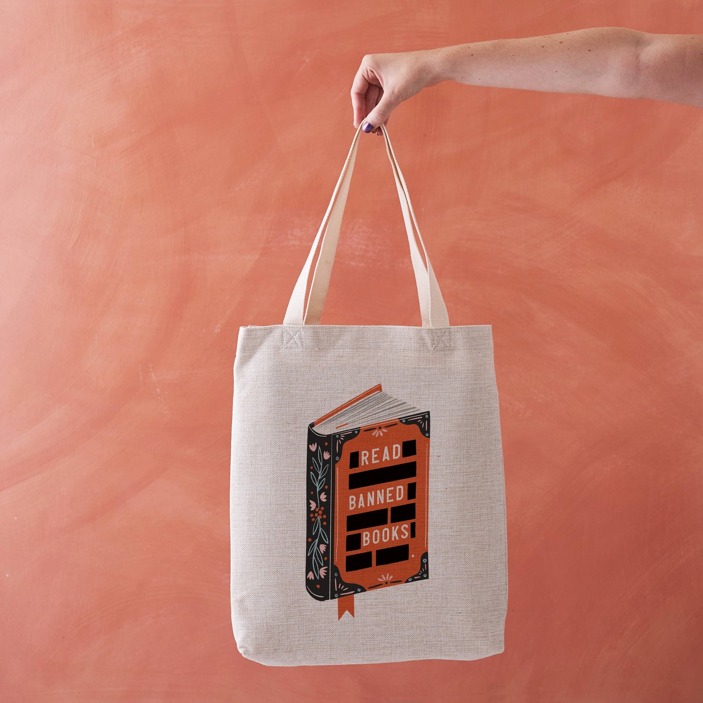 NEW Read Banned Books - Tote Bag: with Next Chapter Logo